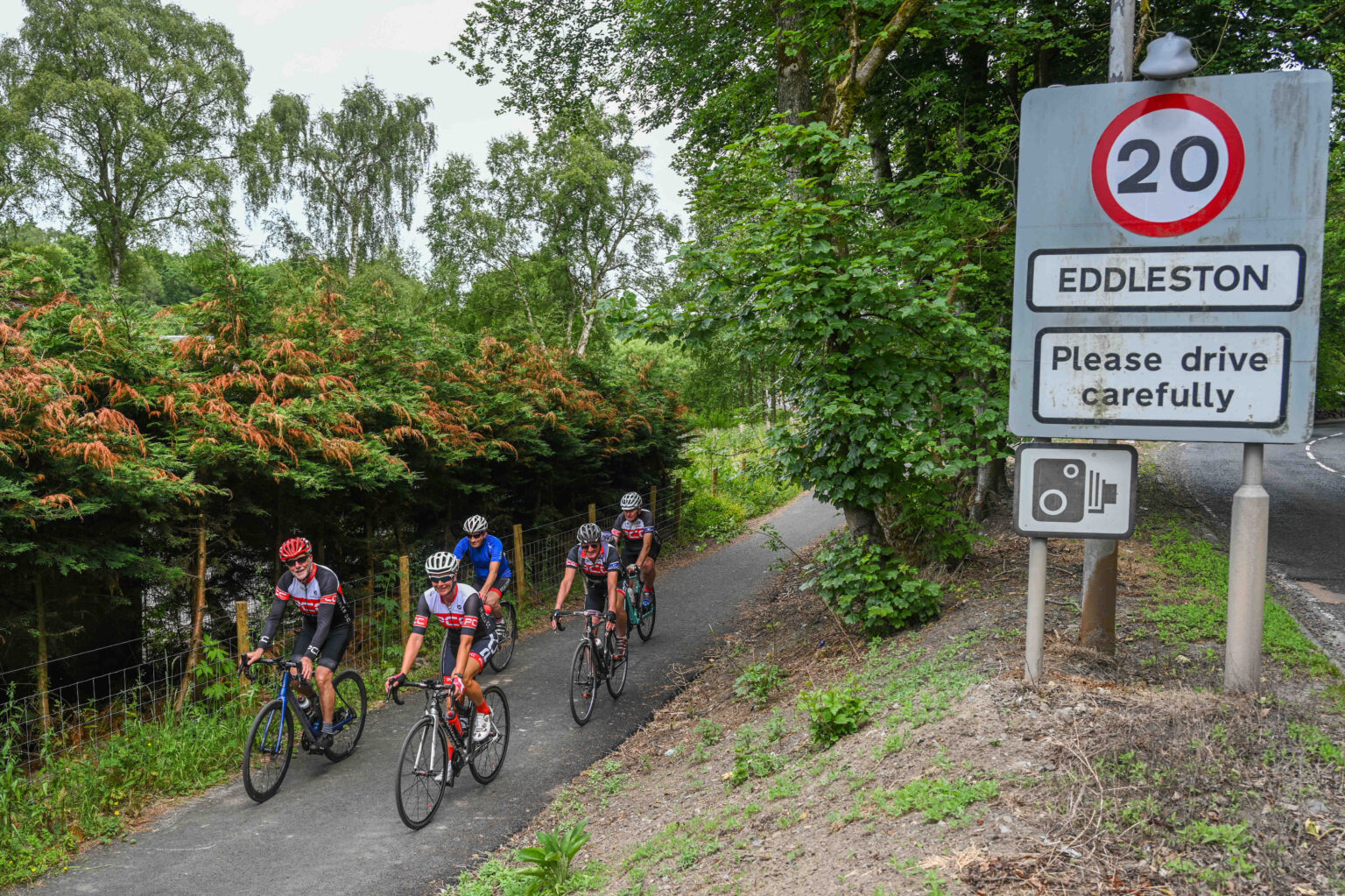 The New Shared use Path Connecting Communities In The Scottish Borders 